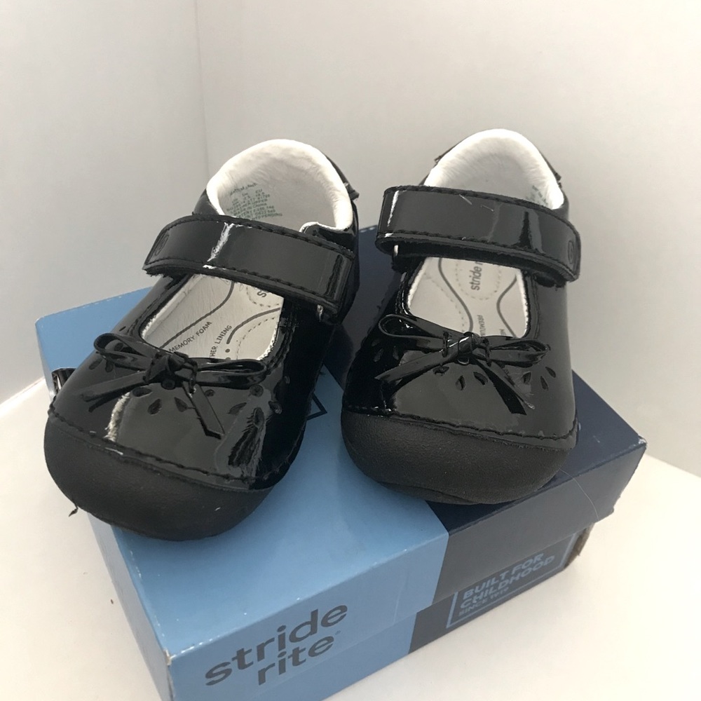 NIB Stride Rite black Mary Jane. Soft motion. 3w